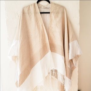 Fringe Cape Scarf